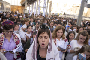 Yochi Rappeport at the Kotel